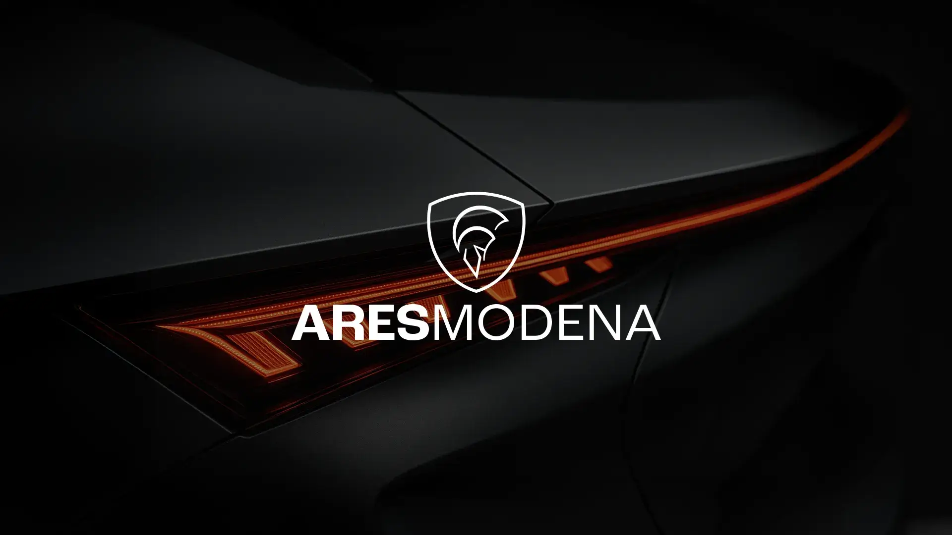 Hero image for the ARES Modena project showing a luxury car