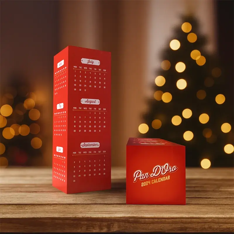 Pan D'Oro branded calendar